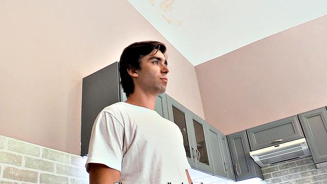 Amateur stud riding cock till cumshot in POV