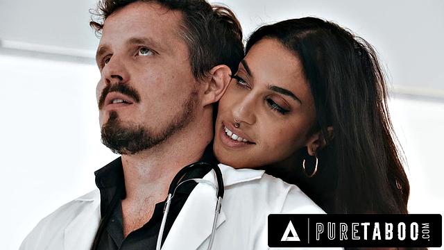 Рейвен Алекса идёт к бывшему врачу ради порции спермы за спиной мужа, а тот не жадничает и всё заливает в неё - куколд бы оценил такой подход!