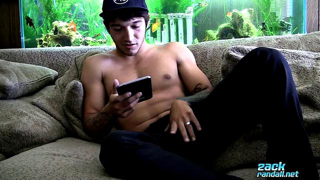 Jock Gets His Cock Stroked - Jizzy McBone