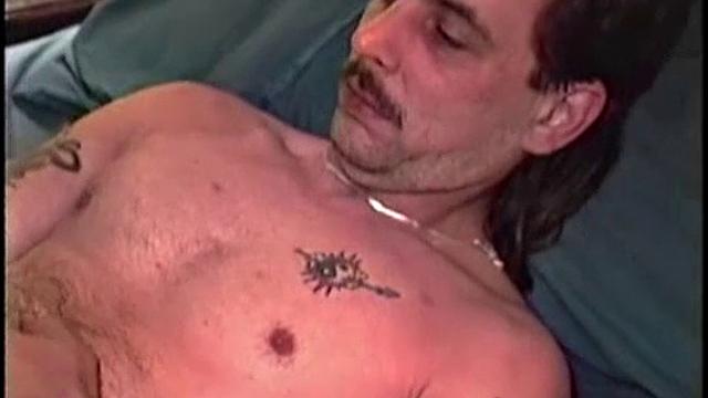 Tim strips down and gets fucked by another working man