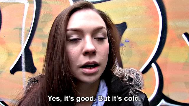 Euro Girls Misbehave Outdoors