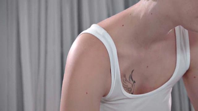 IR oiled babe fucked by BBC on massage by her client