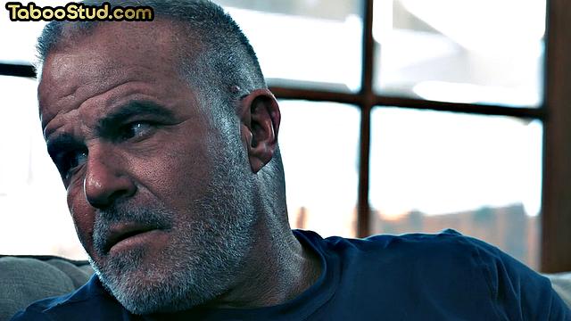 Horny DILF drilling two studs in 3way