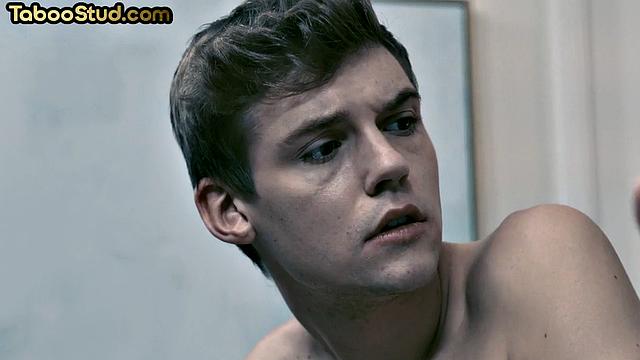 Horny DILF drilling two studs in 3way