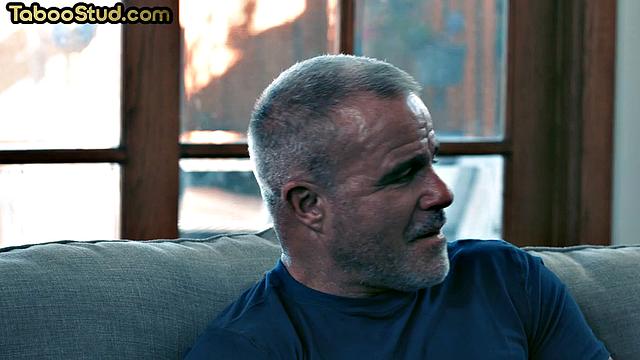 Horny DILF drilling two studs in 3way