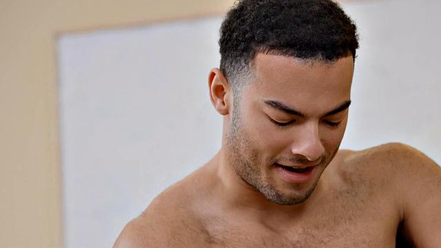 Casting eager jock wanks and cums in solo action