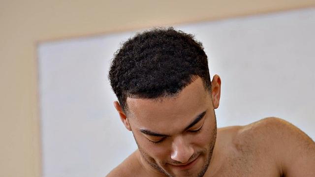 Casting eager jock wanks and cums in solo action