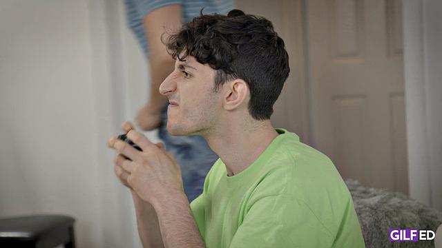 GILF Humped By Awkward Geek