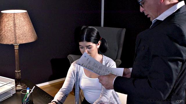 Teacher Fucks Student on Desk