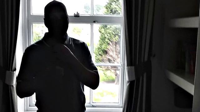 Naughty English MILF giggles while bouncing on huge dick