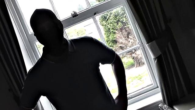 Naughty English MILF giggles while bouncing on huge dick