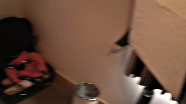 Naughty English MILF giggles while bouncing on huge dick