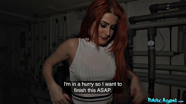 Redhead with a Bubble Butt