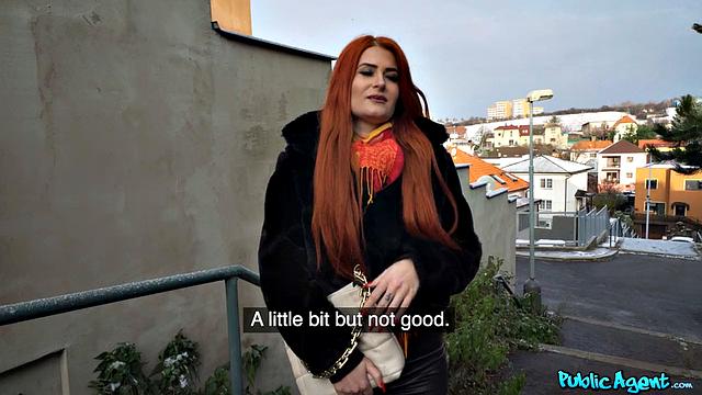 Redhead with a Bubble Butt