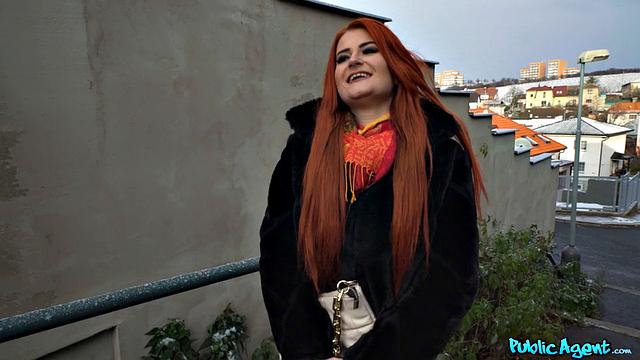 Redhead with a Bubble Butt