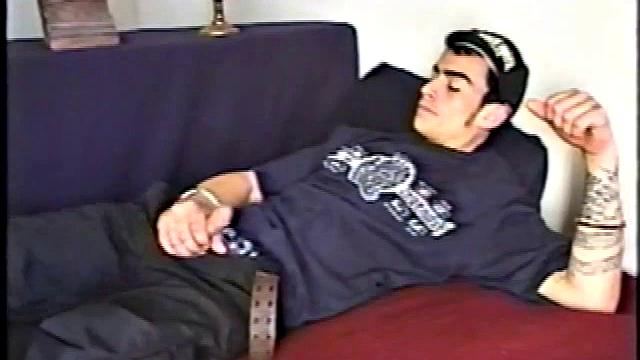 This straight BMX biker has a certain dark edginess that heightens the intensity of his very physical jacking off. After he's been stroking his meat, Nicoya suddenly and unexpectedly decides not to use it.