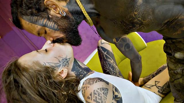 Ceci Milkymouzz Deepthroats And Takes Long Cock Into Her Pierced Pussy