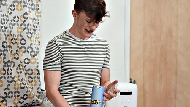 Nympho twink fucks white stud in doggystyle