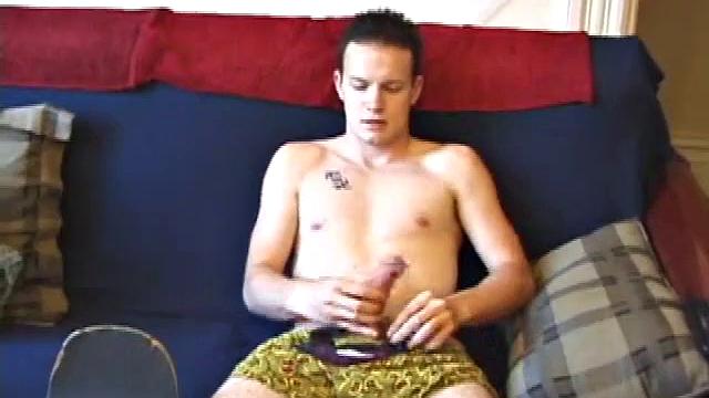 Lex Python gets down and dirty on the sofa, stroking his cock with determination. A true skater with a "fuck off" attitude, Lex does whatever he wants whenever he wants, including teasing us with his naked body.