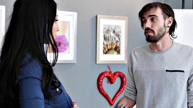 Horny professor rides student's dick on Valentine's day