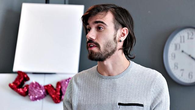 Horny professor rides student's dick on Valentine's day