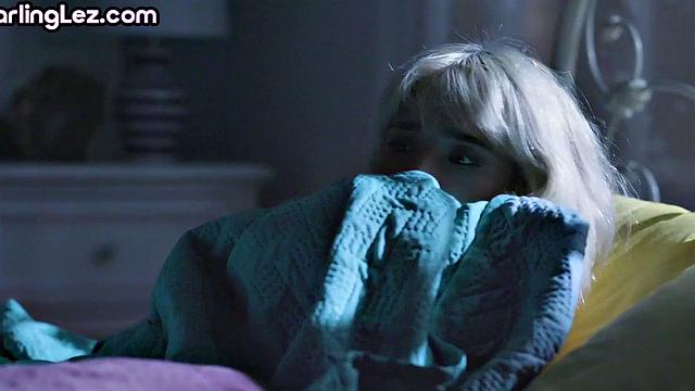 Passionate lez dyke licking BFFs wet pussy after class