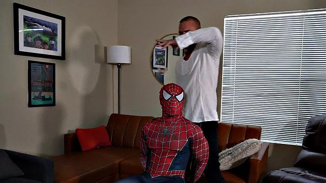 Black gay fucked by white fucker in anal hole