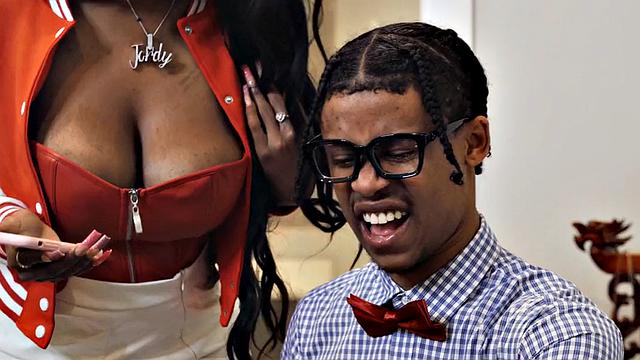 Short black man smashes bigass teacher after deepthroating