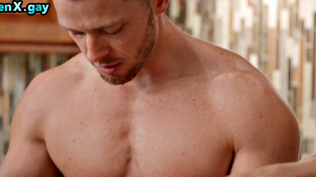 Barebacked gay fucked by thick cock in tight ass