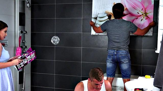 Alice Wayne Gets Double-Dipped & Double-Nutted