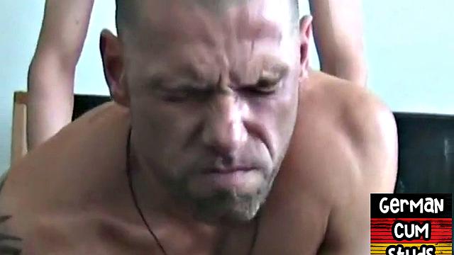 Pierced German DILF fisted and fucked in homemade anal