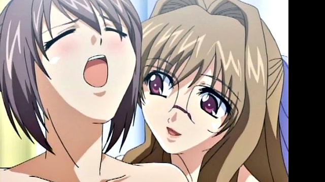Lessons in Seduction Hentai Porn: A steamy threesome with anime pornstars