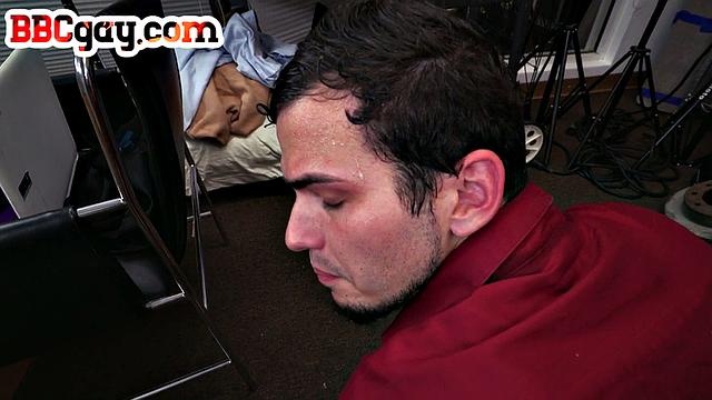 Black office manager drilling white newbie