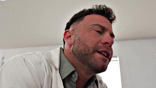 Hairymuff babe rammed by doctor after muffdiving