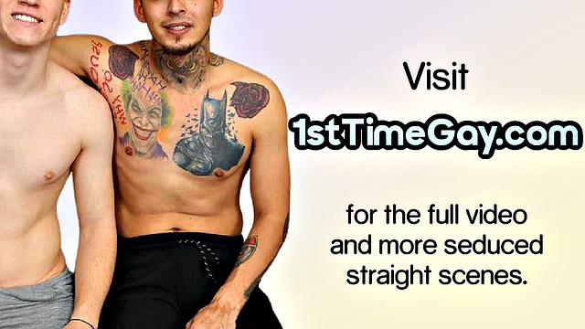 Handsome stud anal riding lucky lover