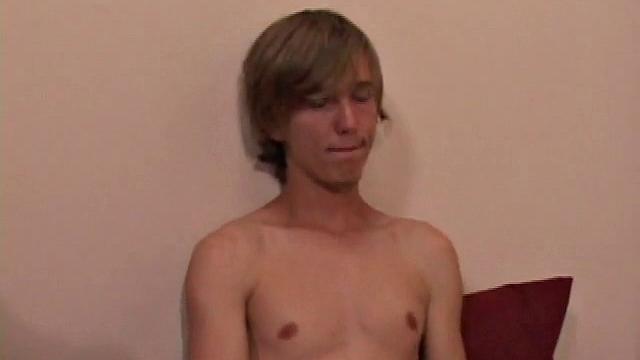 This 19 year old ditches his skateboard and his clothes to begin stroking his big uncut cock. Dustin Bailey worksi t hard, and eats his pre-cum, before finally blowing a huge wad.