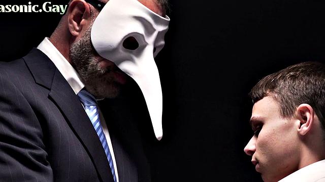 Naive apprentice rimmed and fucked by group