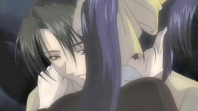 Cum-covered Japanese anime in fuck session gets banged