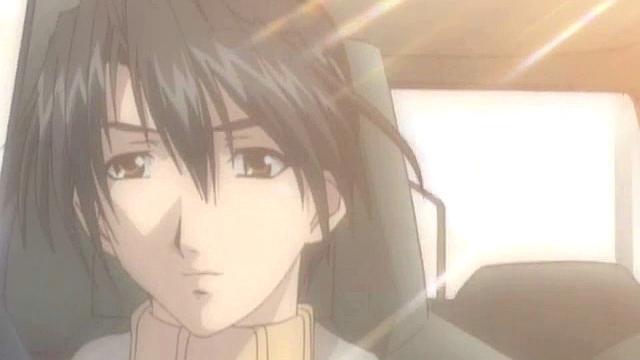 Японская анимешная шлюха с большими сиськами ловит мощный трах и заливается спермой в pov-сцене.