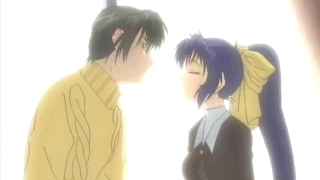 Cum-covered Japanese anime in fuck session gets banged