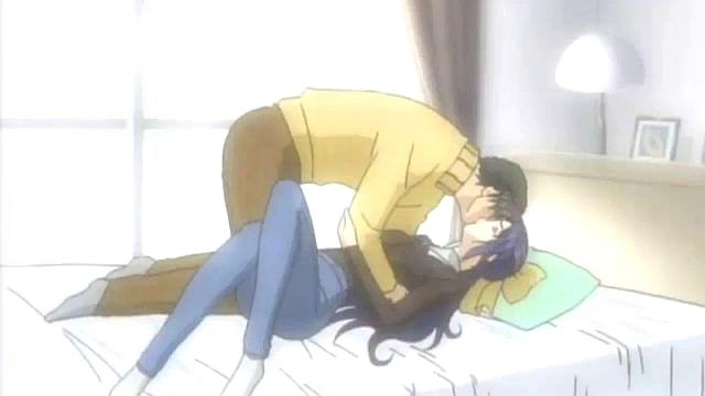 Cum-covered Japanese anime in fuck session gets banged