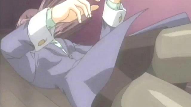 Cum-covered Japanese anime in fuck session gets banged