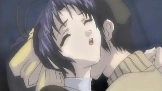 Cum-covered Japanese anime in fuck session gets banged