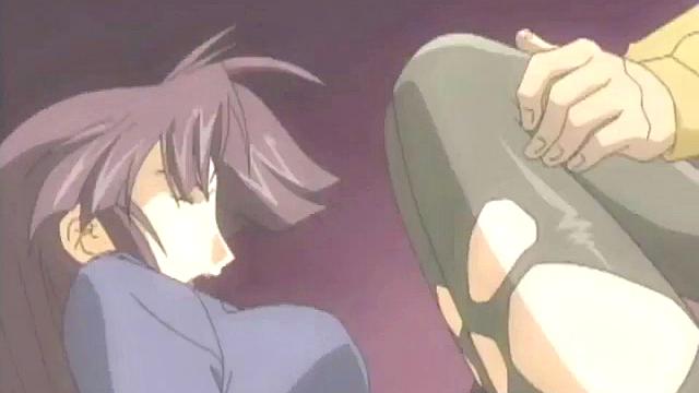 Cum-covered Japanese anime in fuck session gets banged