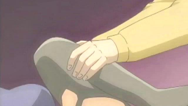 Cum-covered Japanese anime in fuck session gets banged