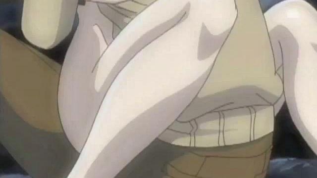 Cum-covered Japanese anime in fuck session gets banged