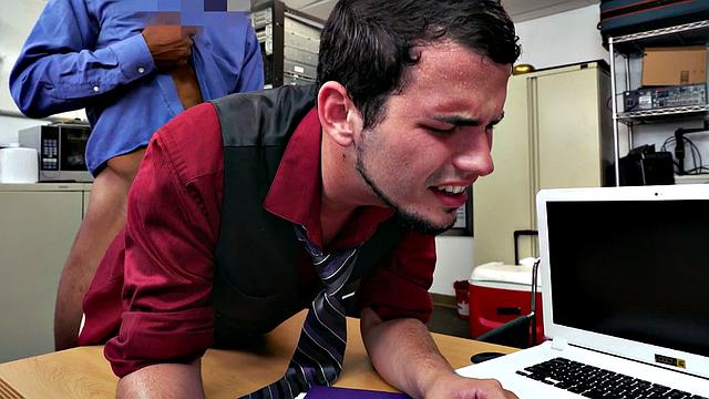 Horny bottom gets her BBC anal in the office after a hot casting couch audition