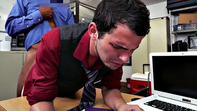 Horny bottom gets her BBC anal in the office after a hot casting couch audition