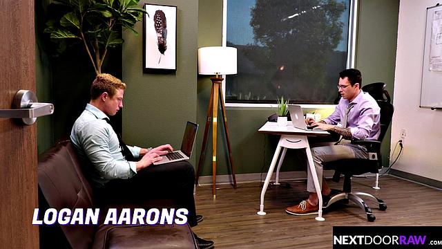 Over Worked Hunks Destress with Each Others Cocks At Office - NextDoorRaw