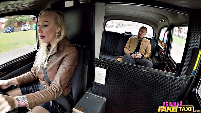 Kayla Green with the Budapest Man